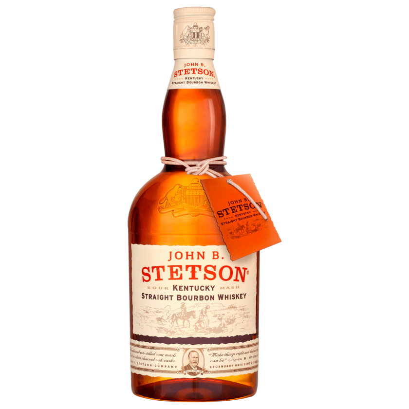 John B. Stetson Kentucky Straight Bourbon Whisky 42% 0,7l